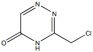 3-chloromethyl-1,2,4-triazin-one Struktur