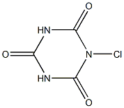 氯代异氰尿酸,,结构式