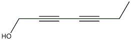 2,4-heptadiyn-1-ol 化学構造式