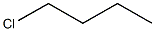 Butyl chloride 化学構造式