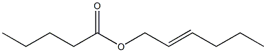 Trans-2-hexenyl valerate Struktur