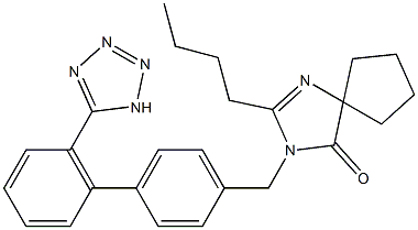 Irbesartan impurity 7 化学構造式