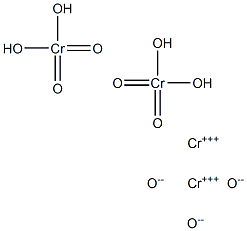 Chromic acid/chromium oxide aqueous solution (8%) Struktur