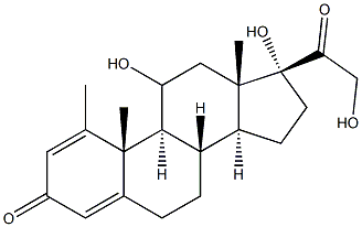 Methylprednisolone EP Impurity A hydrogen succinate Structure
