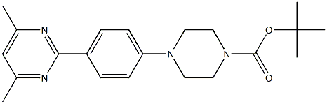 tert-butyl 4-(4-(4,6-dimethylpyrimidin-2-yl)phenyl)piperazine-1-carboxylate