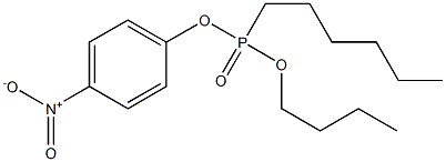 Butyl 4-nitrophenyl hexylphosphonate