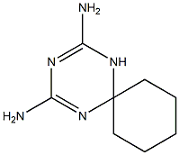 1,3,5-Triazaspiro[5.5]undeca-1,3-diene-2,4-diamine Struktur