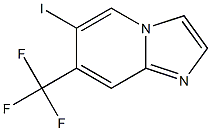 6-Iodo-7-trifluoromethyl-imidazo[1,2-a]pyridine,,结构式