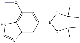 7-Methoxy-5-(4,4,5,5-tetramethyl-[1,3,2]dioxaborolan-2-yl)-1H-benzoimidazole