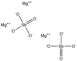 Magnesium antimonate 化学構造式