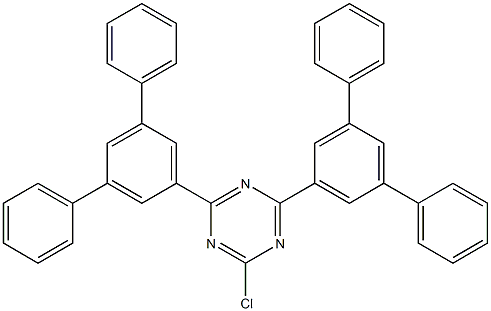  2-氯-4,6-双[1,1':3',1'']三苯基-5'-基-1,3,5-三嗪