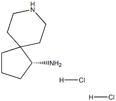 (R)-8-azaspiro[4.5]decan-1-amine dihydrochloride Struktur