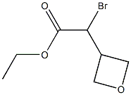ethyl 2-bromo-2-(oxetan-3-yl)acetate Struktur