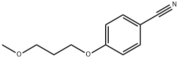 4-(3-Methoxypropoxy)benzonitrile, 943150-79-6, 结构式