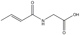 N-Crotonylglycine 结构式