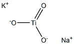 钛酸钾钠, , 结构式