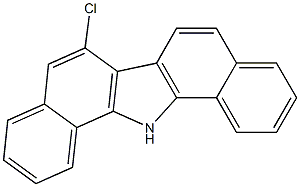 6-chloro-13H-dibenzo[a,i]carbazole Structure