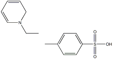 1-ethylpyridine p-toluenesulfonate Structure