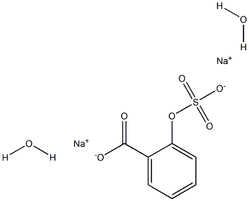 磺基水杨酸钠二水合物,,结构式