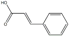 (E)-cinnamic acid Struktur