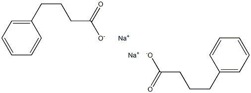 SODIUM PHENYLBUTYRATE4-苯基丁酸钠盐, , 结构式