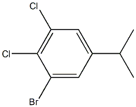 1-bromo-5-isopropyl-2,3-dichlorobenzene Structure