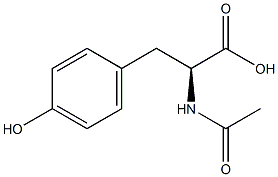 N-ACETYLTYROSINE Structure
