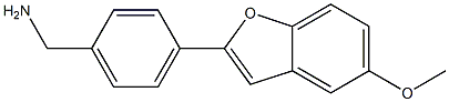 [4-(5-METHOXY-BENZOFURAN-2-YL)-PHENYL]-METHYL-AMINE|