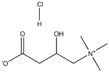 L-carnitine hydrochloride 化学構造式