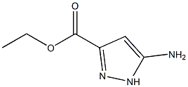 5-氨基吡唑-3-甲酸乙酯 结构式