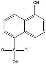 1-NAPHTHOL-5-SULFONIC ACID Struktur