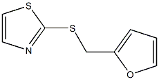 2-糠硫基噻唑, , 结构式