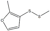 METHYL 2-METHYL-3-FURYL DISULFIDE,,结构式