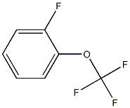 对三氟甲氧基氟苯,,结构式