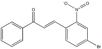 4Bromo-2-NitroChalcone,,结构式