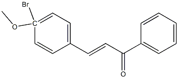 4Methoxy-4-BromoChalcone Structure