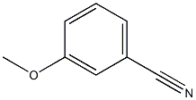 间甲氧基苯腈 结构式