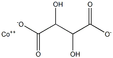 Cobalt(II) tartrate,,结构式