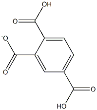 Dihydrogen trimellitate ion