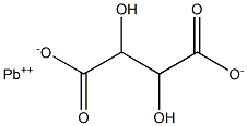 Lead(II) tartrate,,结构式