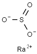 Radium sulfite 化学構造式
