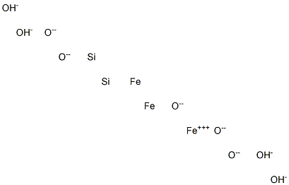 Triiron disilicon pentaoxide tetrahydroxide