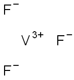 Vanadium(III) fluoride,,结构式