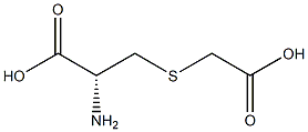S-carboxymethylcysteine 化学構造式