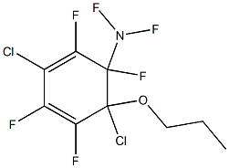 2,5-dichloro-4-hexafluoropropoxyaniline Struktur