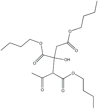 乙酰柠檬酸三正丁酯, , 结构式