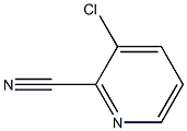 2-氰基-3-氯吡啶,,结构式