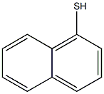 1-naphthyl mercaptan Structure