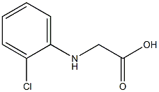 邻氯苯甘氨酸, , 结构式
