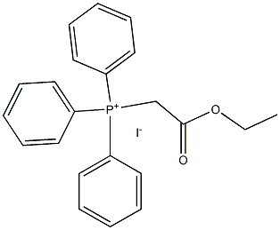 Ethoxycarbonylmethyltriphenylphosphonium iodide Structure